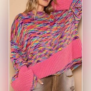 POL Multicolor Knit Sweater